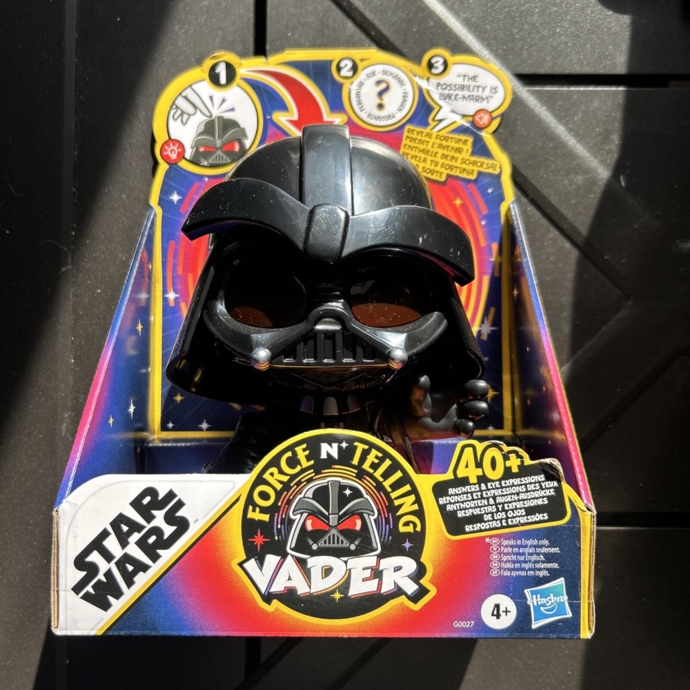 Disney Star Wars FORCE N TELLING VADER Fortune Telling Darth Vader